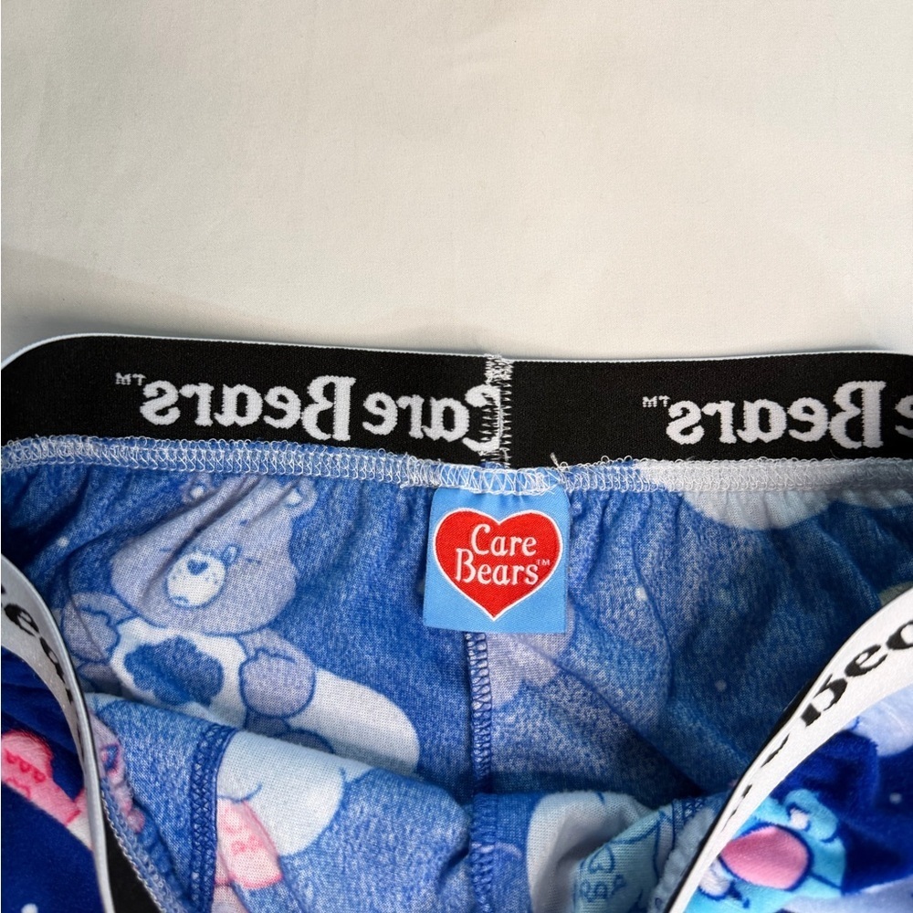 Care Bears Pajama Bottoms - Blue with Colorful Characters - Picture 3 of 8